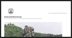 Desktop Screenshot of forschungskreis-externsteine.de